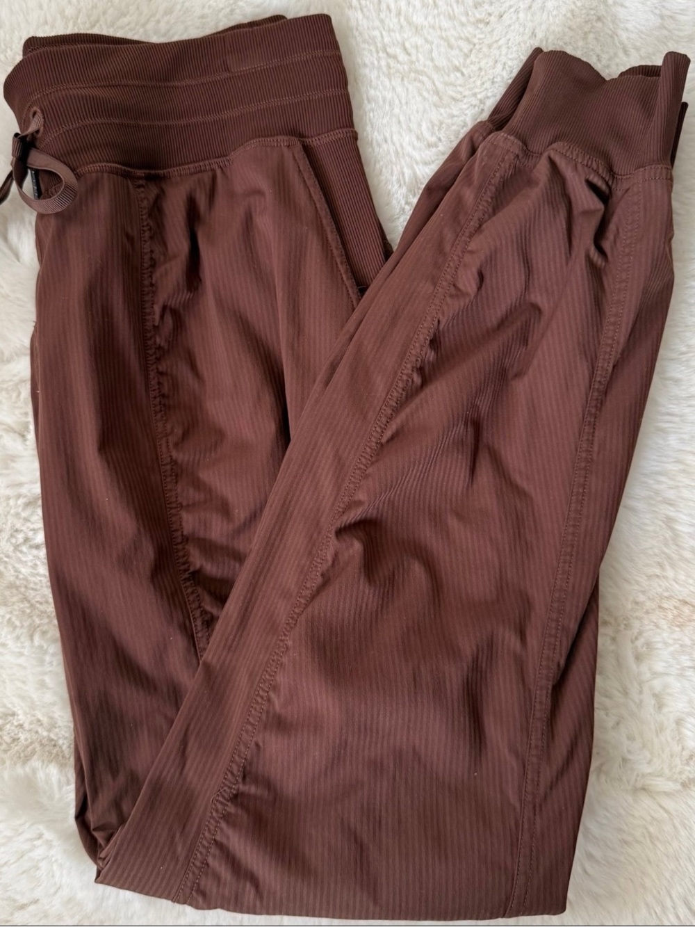 Lululemon Dance Studio Mid-Rise Jogger Full Length Pants Java Size 8